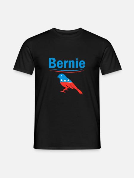 Bernie Sanders BlueBird 2020 Election President - Männer T-Shirt - Schwarz