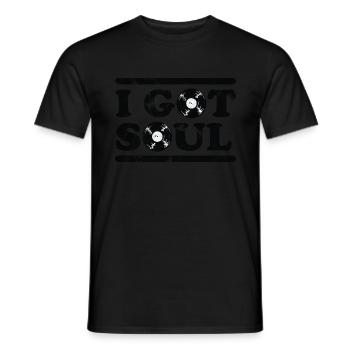 J’ai Soul - T-shirt homme - noir - Devant - AI Model Male 178 light (178cm)