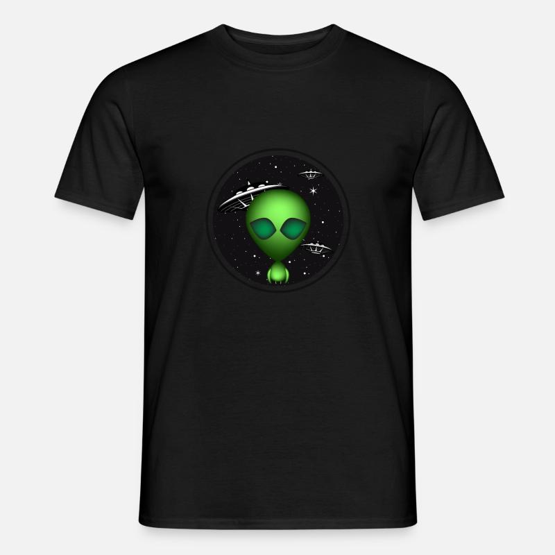 Alien - Männer T-Shirt - Schwarz
