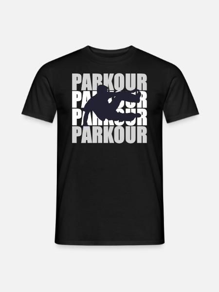Parkour - Men's T-Shirt - black