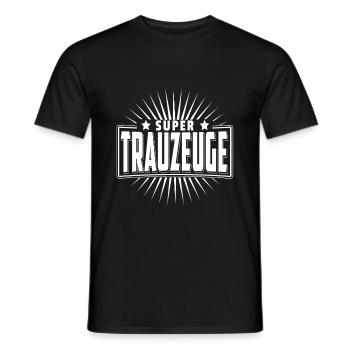 JGA 2019 T-Shirt Geschenk Trauzeuge Hochzeit - Männer T-Shirt - Schwarz - Vorne - AI Model Male 178 light (178cm)
