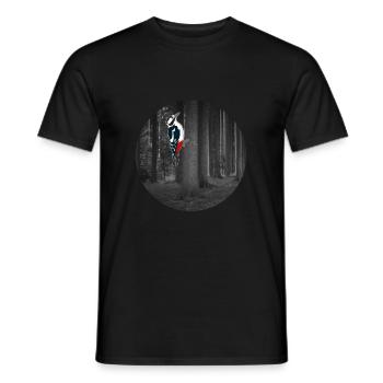 Picts de conception de T-shirt cadeau - T-shirt homme - noir - Devant - AI Model Male 178 light (178cm)