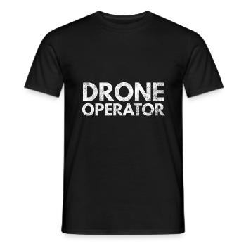 Drone Pilot Flying Drone Drone Fpv Gift 3 - Men's T-Shirt - black - Front - AI Model Male 178 light (178cm)