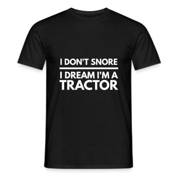 Tractor Agriculture Farmer Farmer Gift 1 - Men's T-Shirt - black - Front - AI Model Male 178 light (178cm)