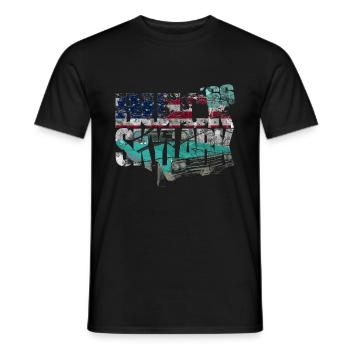 Buick Skylark 1966 Convertible - Männer T-Shirt - Schwarz - Vorne - AI Model Male 178 light (178cm)
