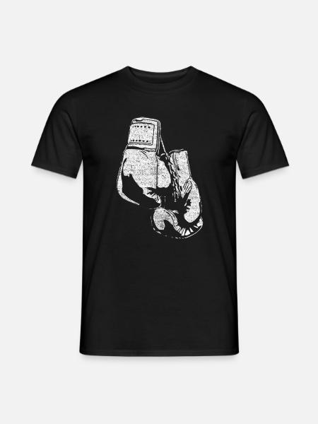 Boxing Gloves - Männer T-Shirt - Schwarz