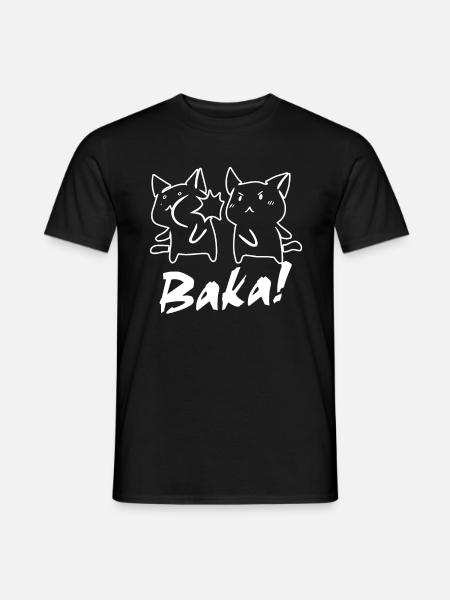 Baka Otaku - T-shirt homme - noir