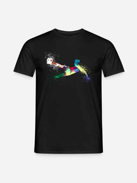 Fußball ,Fußballer, Männerfußball,graffiti - Mænd T-shirt - sort