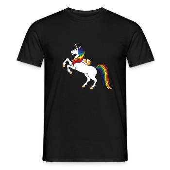 Meerschweinchen 1 - Männer T-Shirt - Schwarz - Vorne - AI Model Male 178 light (178cm)