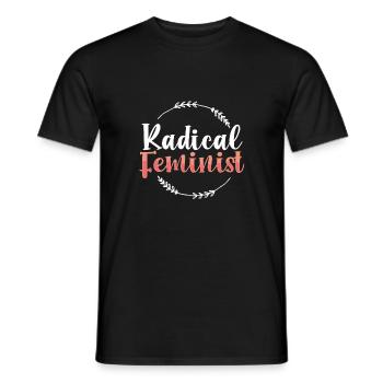 Frauen Inspriational Gabe Radikale feministische Gabe - Männer T-Shirt - Schwarz - Vorne - AI Model Male 178 light (178cm)