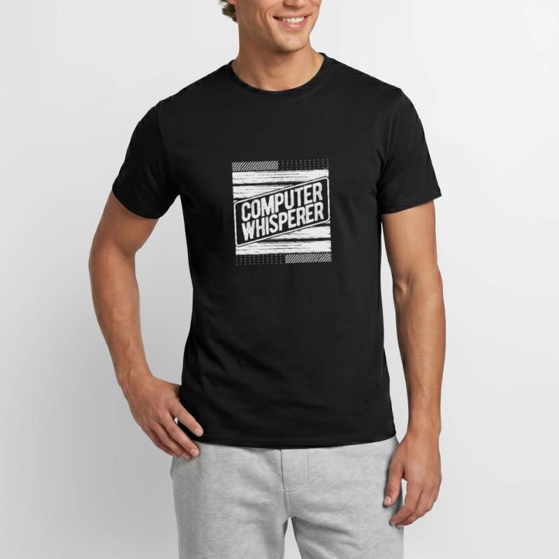Computer Whisperer Gift Computer Gift Computer Men's T-shirt