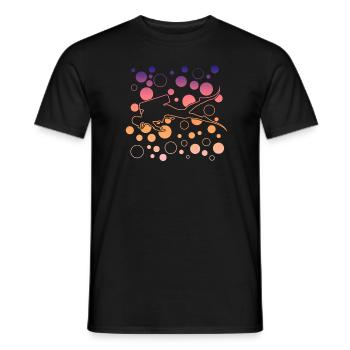 Diving - Männer T-Shirt - Schwarz - Vorne - AI Model Male 178 light (178cm)