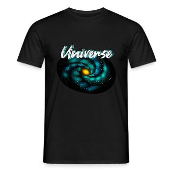 Astronaut Astronomy Space Gift 6 - T-shirt homme - noir - Devant - AI Model Male 178 light (178cm)