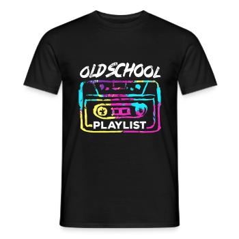 23F 0168 bk - Männer T-Shirt - Schwarz - Vorne - AI Model Male 178 light (178cm)
