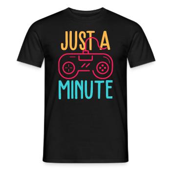 Controller Videospiele - Männer T-Shirt - Schwarz - Vorne - AI Model Male 178 light (178cm)