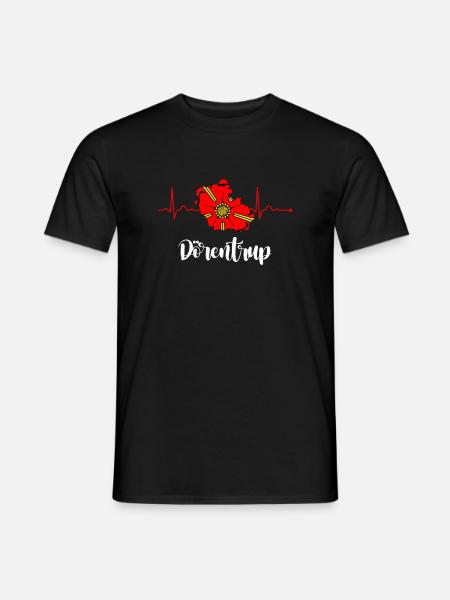 Lipperland Ostwestfalen Lippe Dörentrup - Men's T-Shirt - black