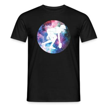 Joueur de football américain - T-shirt homme - noir - Devant - AI Model Male 178 light (178cm)