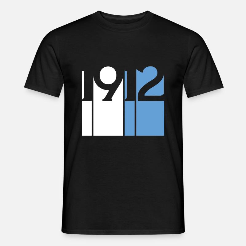 LECCO 1912 | 1912 BLUCELESTE - Männer T-Shirt - Schwarz