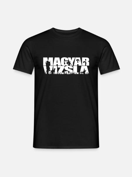 MAGYAR VIZSLA Jagdhund - Männer T-Shirt - Schwarz