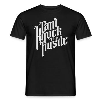 Hustle Business Freedom Travail acharné Poursuite de rêve - T-shirt homme - noir - Devant - AI Model Male 178 light (178cm)