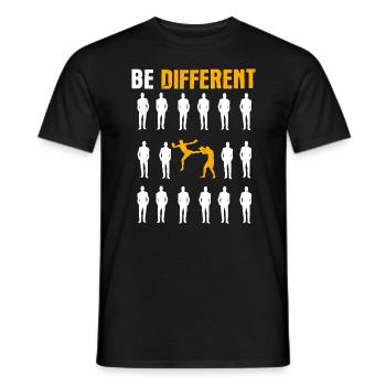 Kickboxing MMA Muay Thai Boxing Cadeau - T-shirt homme - noir - Devant - AI Model Male 178 light (178cm)