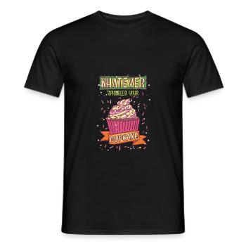 Peu importe ce qui sauve votre petit chef - T-shirt homme - noir - Devant - AI Model Male 178 light (178cm)