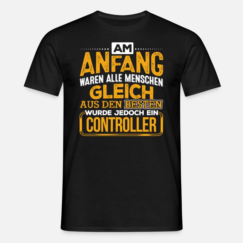 CONTROLLER - Der Beste - Männer T-Shirt - Schwarz
