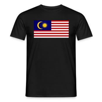 MALAISIE CHEMISE - T-shirt homme - noir - Devant - AI Model Male 178 light (178cm)