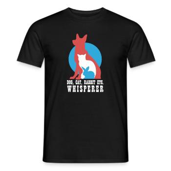 Tierarzt Tierpfleger Geschenkidee - Männer T-Shirt - Schwarz - Vorne - AI Model Male 178 light (178cm)