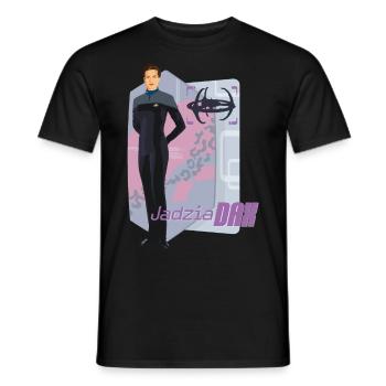 Star Trek Deep Space Nine Jadzia Dax - T-shirt homme - noir - Devant - AI Model Male 178 light (178cm)