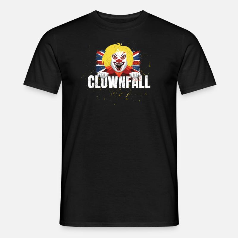 Clownfall - Männer T-Shirt - Schwarz