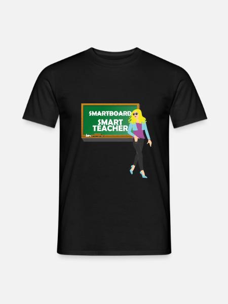Smart Teacher - Men's T-Shirt - black