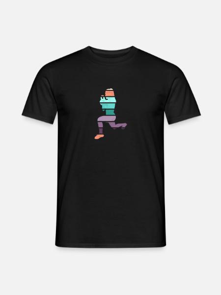 Retro HIIT - Men's T-Shirt - black