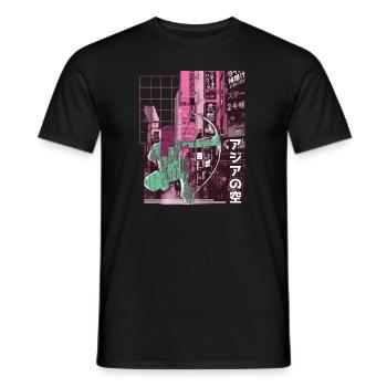 Arrowtag de la ville asiatique - T-shirt homme - noir - Devant - AI Model Male 178 light (178cm)