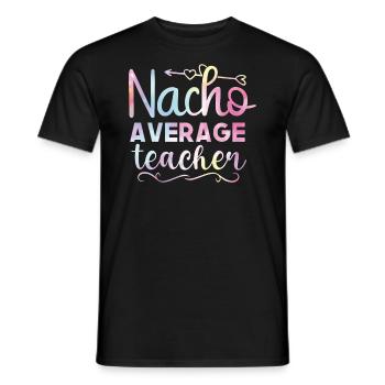 Back To School Binding Rainbow Physical Education - Men's T-Shirt - black - Front - AI Model Male 178 light (178cm)