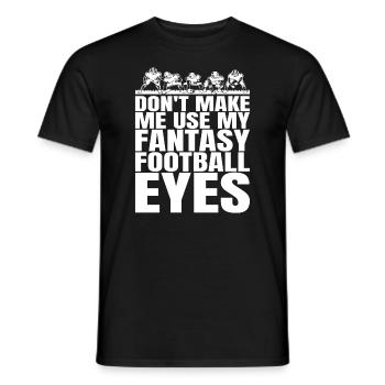 Funny Don't let me do my - Men's T-Shirt - black - Front - AI Model Male 178 light (178cm)
