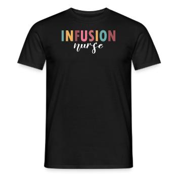 Infusionskrankenschwester Leben - Männer T-Shirt - Schwarz - Vorne - AI Model Male 178 light (178cm)