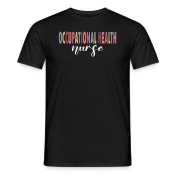 Arbeitsmedizinische Krankenschwester Leben - Männer T-Shirt - Schwarz - Vorne - AI Model Male 178 light (178cm)