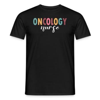 Onokologie-Krankenschwester-Leben - Männer T-Shirt - Schwarz - Vorne - AI Model Male 178 light (178cm)