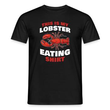 Dieses Ist Mein Meeresfrüchte-krustentier, Das - Männer T-Shirt - Schwarz - Vorne - AI Model Male 178 light (178cm)