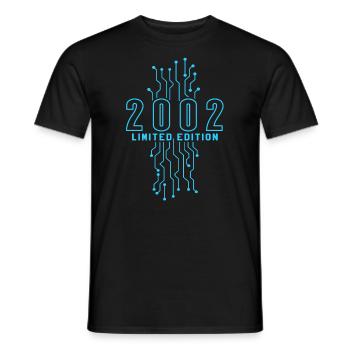 Anniversaire 2002 Gaming Limited Edition Gamer - T-shirt homme - noir - Devant - AI Model Male 178 light (178cm)