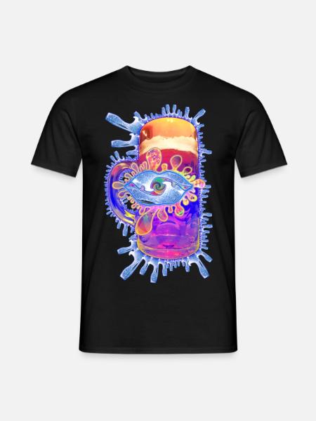 Ouverture - T-shirt homme - noir