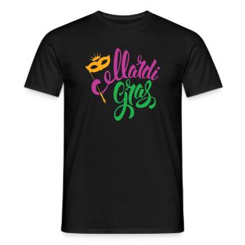 Drôle de char de carnaval pour les fans de carnaval - T-shirt homme - noir - Devant - AI Model Male 178 light (178cm)