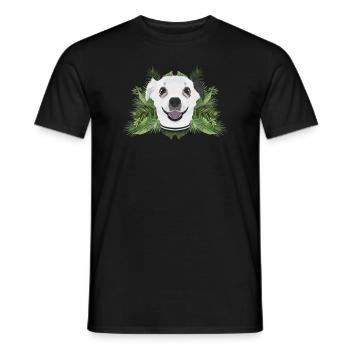 Tropical Chihuahua - Men's T-Shirt - black - Front - AI Model Male 178 light (178cm)