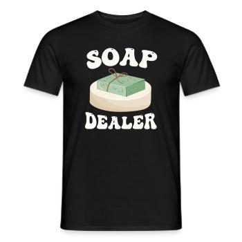 Abteilung Seifenverkauf - Männer T-Shirt - Schwarz - Vorne - AI Model Male 178 light (178cm)
