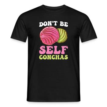 Ne soyez pas vous-même conchas pour tous les fans du - T-shirt homme - noir - Devant - AI Model Male 178 light (178cm)