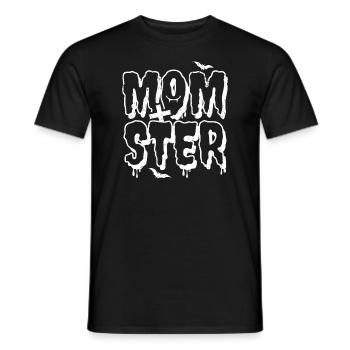 Momster Halloween Karneval Kostüm Mama Frauen - Männer T-Shirt - Schwarz - Vorne - AI Model Male 178 light (178cm)