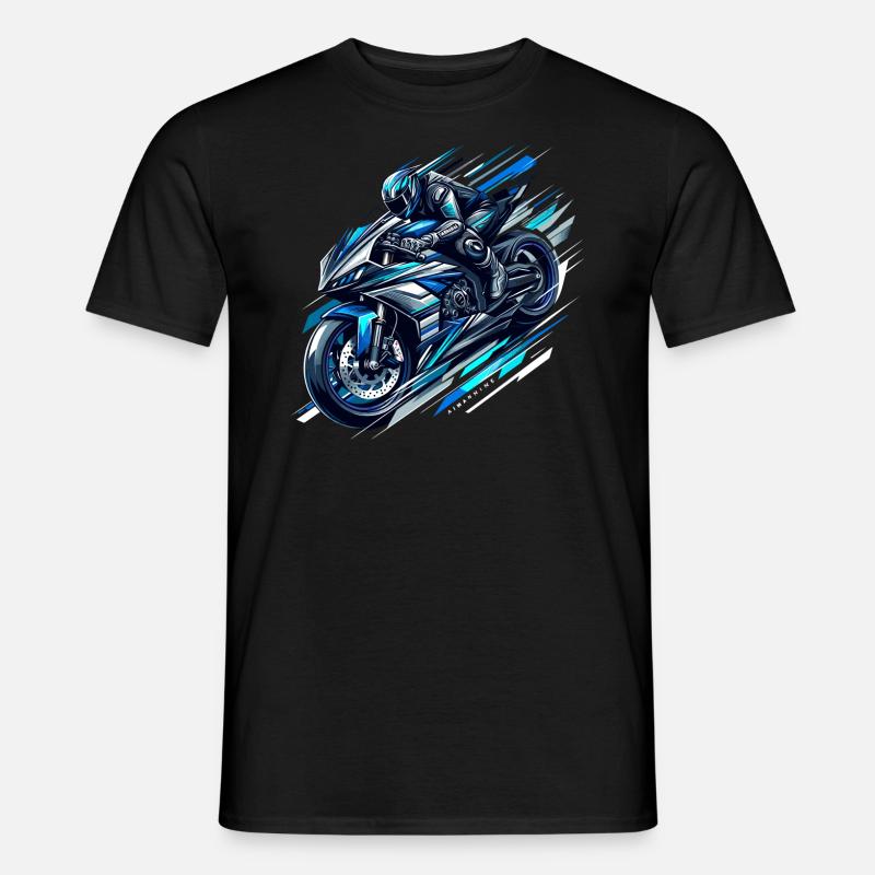 Vortex de vitesse - T-shirt homme - noir