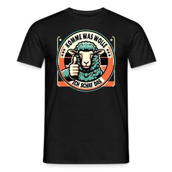 Motivation Geschenk Prüfung Schule Abitur Sprüche - Männer T-Shirt - Schwarz - Vorne - AI Model Male 178 light (178cm)