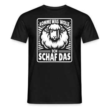 Motivation Geschenk Prüfung Schule Abitur Sprüche - Männer T-Shirt - Schwarz - Vorne - AI Model Male 178 light (178cm)